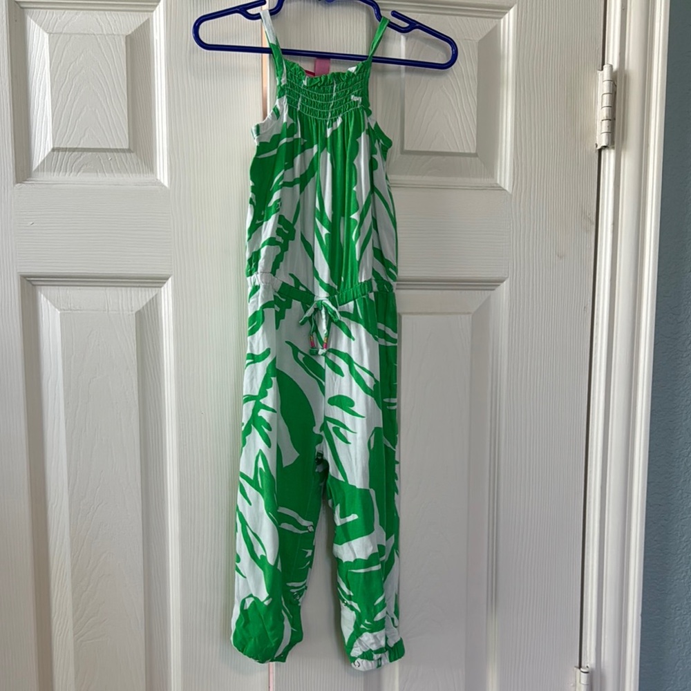 Lilly Pulitzer for Target Green and White Kids Romper